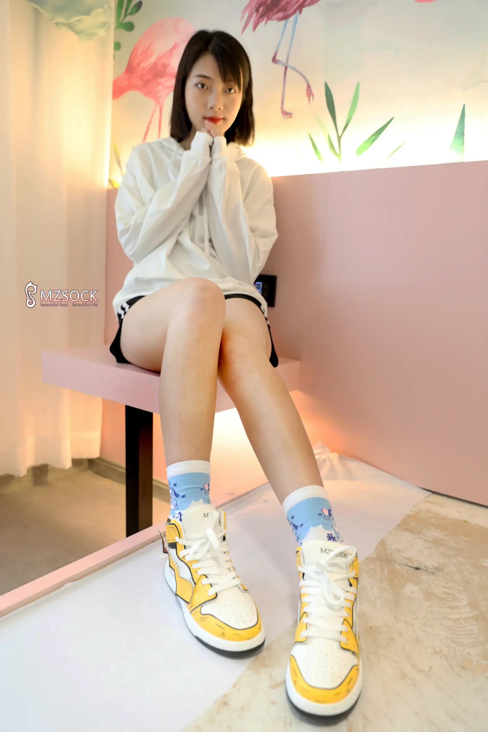 [Mzsock] Love beautiful feet NO.080 Tingting#[74P]-1