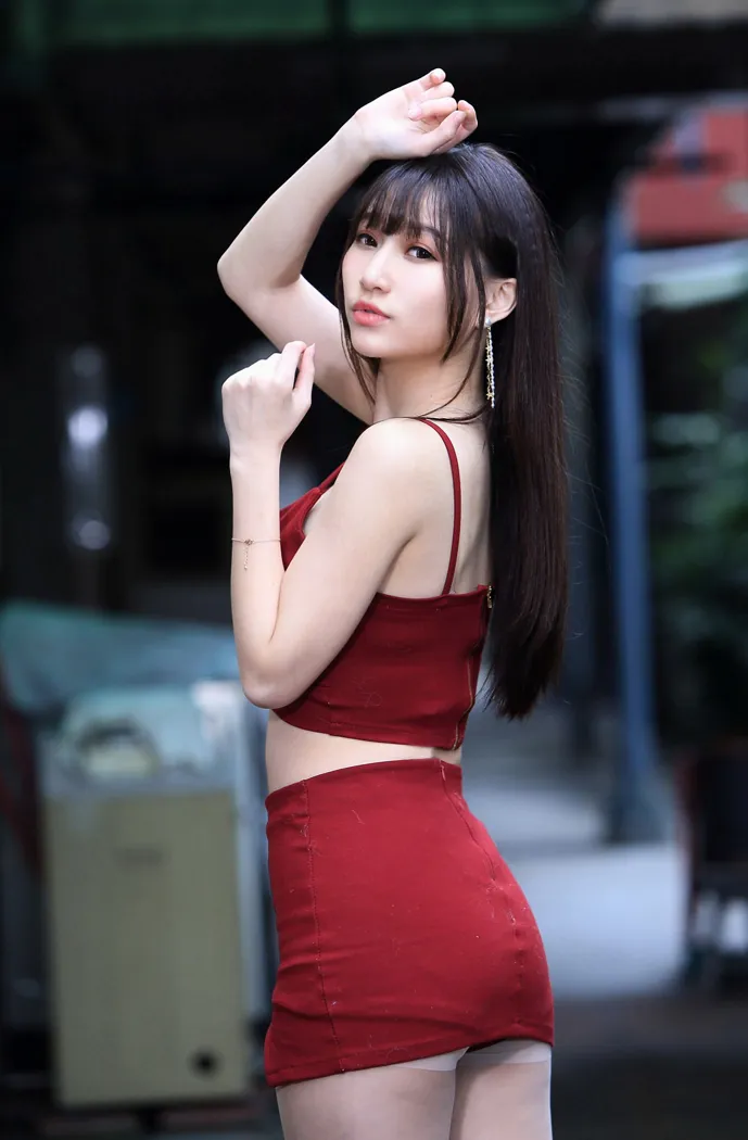 [Mzsock] NO.100 Zhang Yazhu tight skirt stockings high heels beautiful legs street photography#[64P]-62