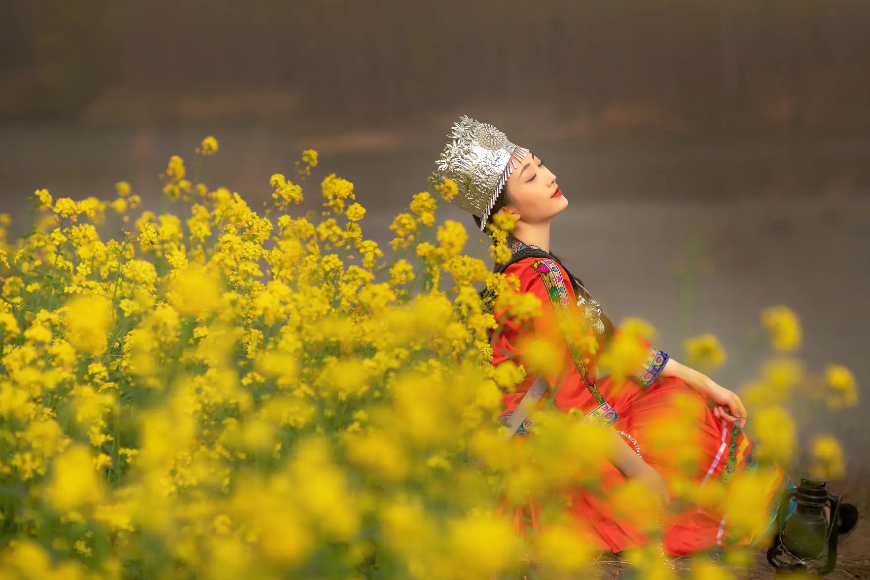 [YITUYU] 2021.11.09 Vol.432 – Rapeseed flowers bloom As one wishes#[33P]-27